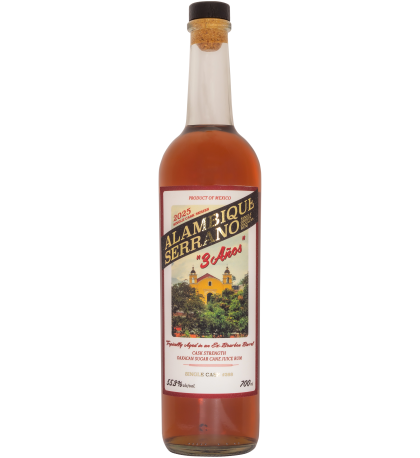 Alambique Serrano 3 Anos Single Cask #268 Oaxacan Rum Alambique Serrano 3 Anos Single Cask #268 Oaxacan Rum