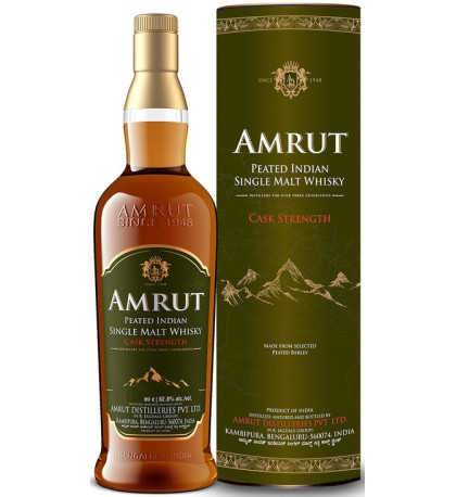 Amrut Peated Cask Strength Single Malt