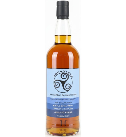 Aqua Vitae Arran 10 Year Old Single Malt