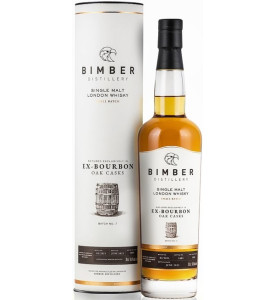Bimber Distillery Ex-Bourbon Oak Casks Single Malt London Whisky Batch No. 3