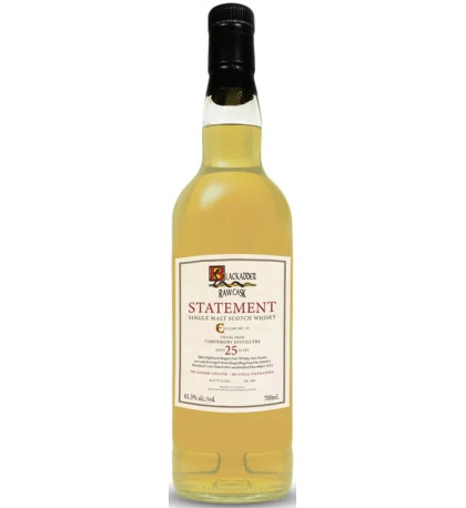 Blackadder Raw Cask Statement Ledaig 25 Year Old Single Malt Blackadder Raw Cask Statement Ledaig 25 Year Old Single Malt