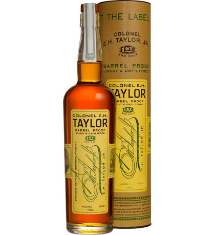 Colonel E.H. Taylor Barrel Proof Uncut & Unfiltered Kentucky Straight Bourbon