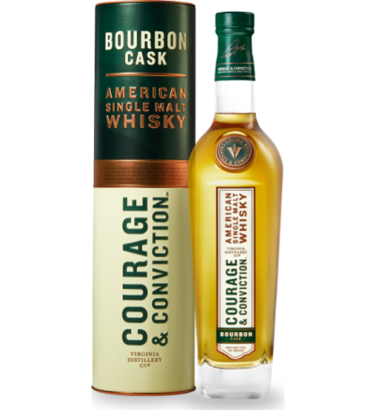 Virginia Distillery Co. Courage & Conviction Bourbon Cask American Single Malt