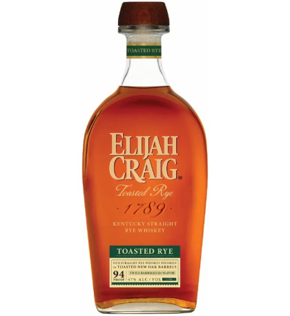 Elijah Craig Straight Toasted Rye Whiskey Elijah Craig Straight Toasted Rye Whiskey