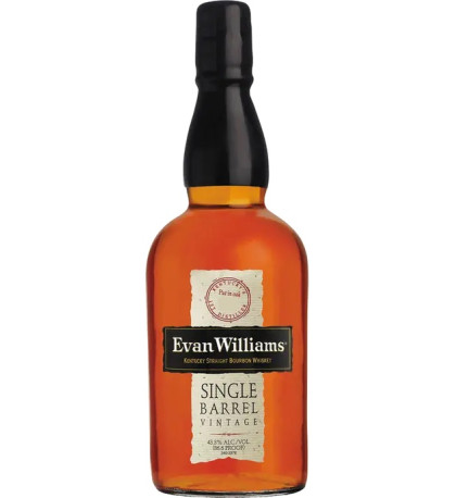 Evan Williams Single Barrel Vintage Straight Bourbon