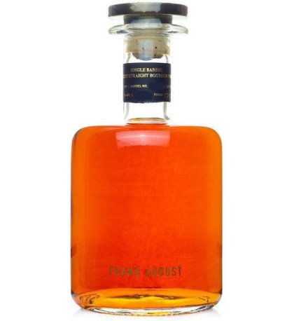 Frank August Single Barrel Cask Strength Straight Bourbon