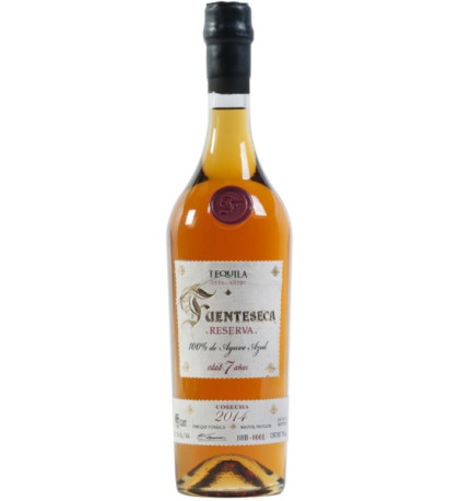 Fuenteseca Reserva 2014 7 Year Old Tequila Extra Anejo Fuenteseca Reserva 2014 7 Year Old Tequila Extra Anejo