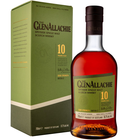 The GlenAllachie 10 Year Old Cask Strength Single Malt Batch 12
