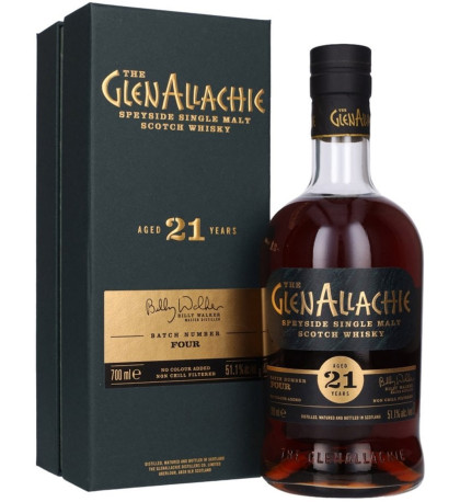 The GlenAllachie 21 Year Old Single Malt Batch Number Three