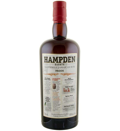 Hampden Estate Pagos Old Single Jamaican Rum