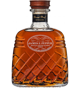 James E. Pepper Decanter Barrel Proof Straight Bourbon