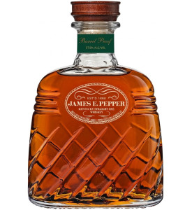 James E. Pepper Decanter Barrel Proof Straight Rye