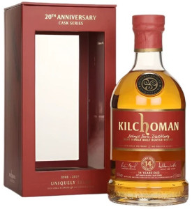 Kilchoman 20th Anniversary Cask Series 14 Year Old Ex-Bourbon Barrels Single Malt Kilchoman 20th Anniversary Cask Series 14 Year Old Ex-Bourbon Barrels Single Malt