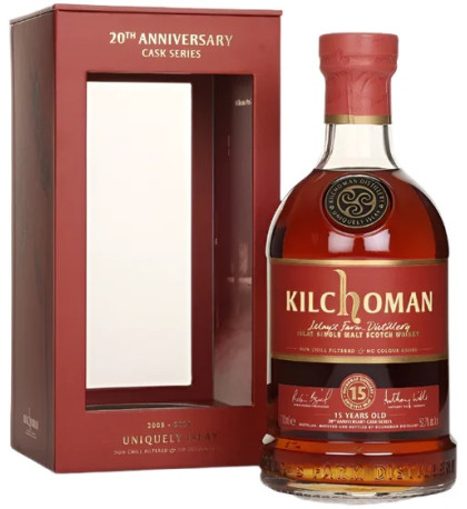 Kilchoman 20th Anniversary Cask Series 15 Year Old Ex-Sherry Butts Single Malt