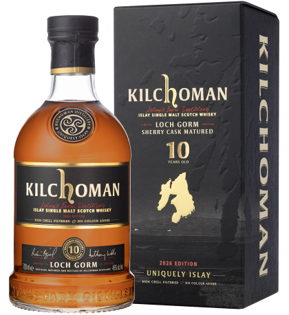 Kilchoman Loch Gorm Sherry Cask Matured 10 Year Old Single Malt 2026 Edition Kilchoman Loch Gorm Sherry Cask Matured 10 Year Old Single Malt 2026 Edition
