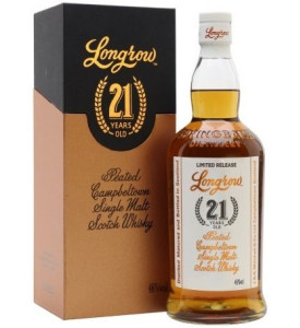 Longrow 21 Year Old Peated Single Malt 2023 Edition