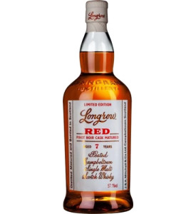 Longrow Red Pinot Noir Cask Matured 7 Year Old Peated Single Malt Longrow Red Pinot Noir Cask Matured 7 Year Old Peated Single Malt