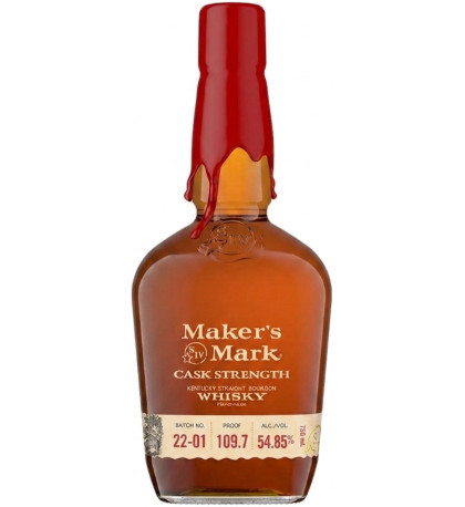 Maker's Mark Cask Strength Kentucky Straight Bourbon Batch 22-01