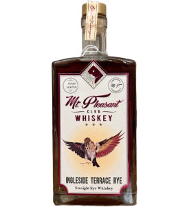 Mt. Pleasant Club Whiskey Ingleside Terrace Rye