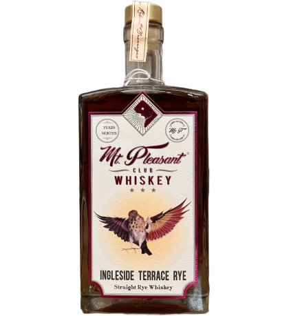 Mt. Pleasant Club Whiskey Ingleside Terrace Rye