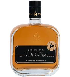 Podrum Pevac Zuta Dunja Quince Brandy