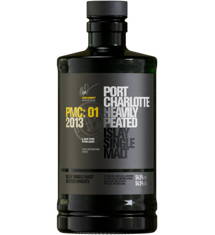 Bruichladdich Port Charlotte PMC: 01 2013 Heavily Peated 9 Year Old Single Malt