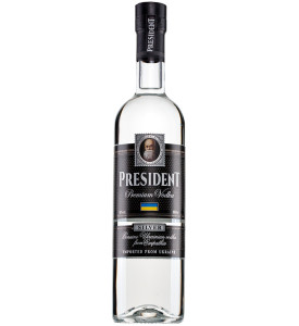 President Silver Vodka 1L