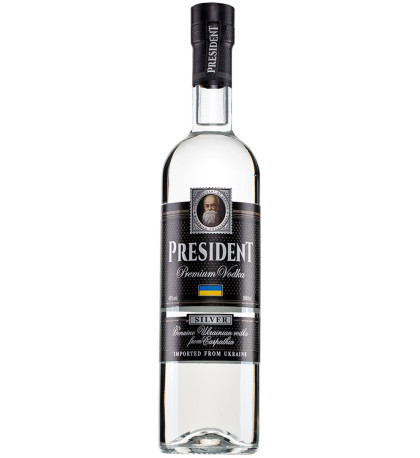 President Silver Vodka 1L