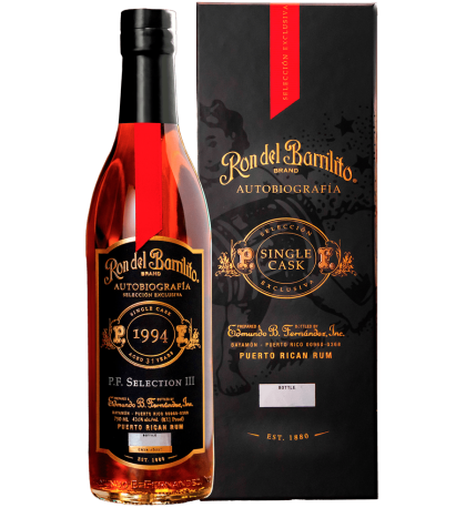 Ron del Barrilito Autobiografia P.F. Selection III 1994 Single Cask 31 Year Old Rum