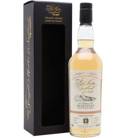 The Single Malts of Scotland Benrinnes 13 Year Old Single Malt
