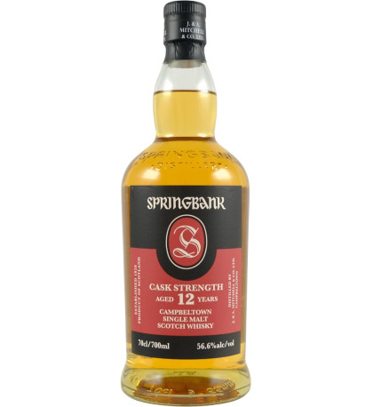 Springbank 12 Year Old Cask Strength Single Malt Batch 29