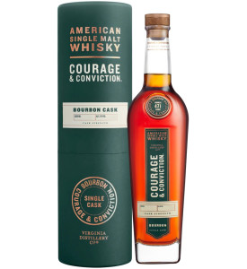 Virginia Distillery Co. Courage & Conviction Bourbon Single Cask Single Malt