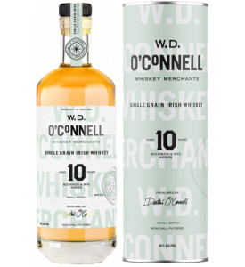 W.D. O'Connell Bourbon & Rye Cask Series 10 Year Old Single Grain Irish Whiskey