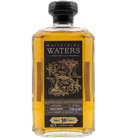 Whispering Waters Balve'ddich 36 Year Old Blended Malt Scotch