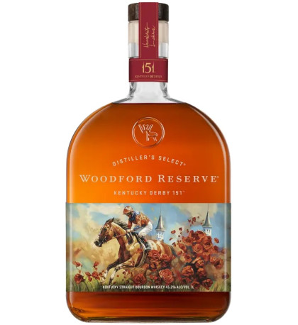 2025 Woodford Reserve Kentucky Derby 151 Straight Bourbon 1L