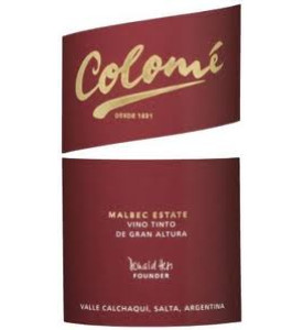 Colome Estate Malbec