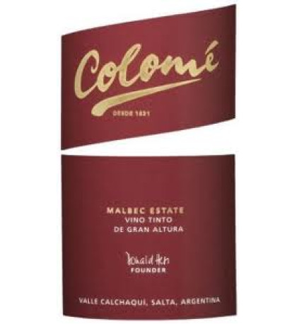 Colome Estate Malbec