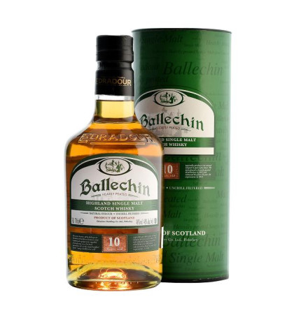 Edradour Ballechin Heavily Peated 10 Year Old Single Malt