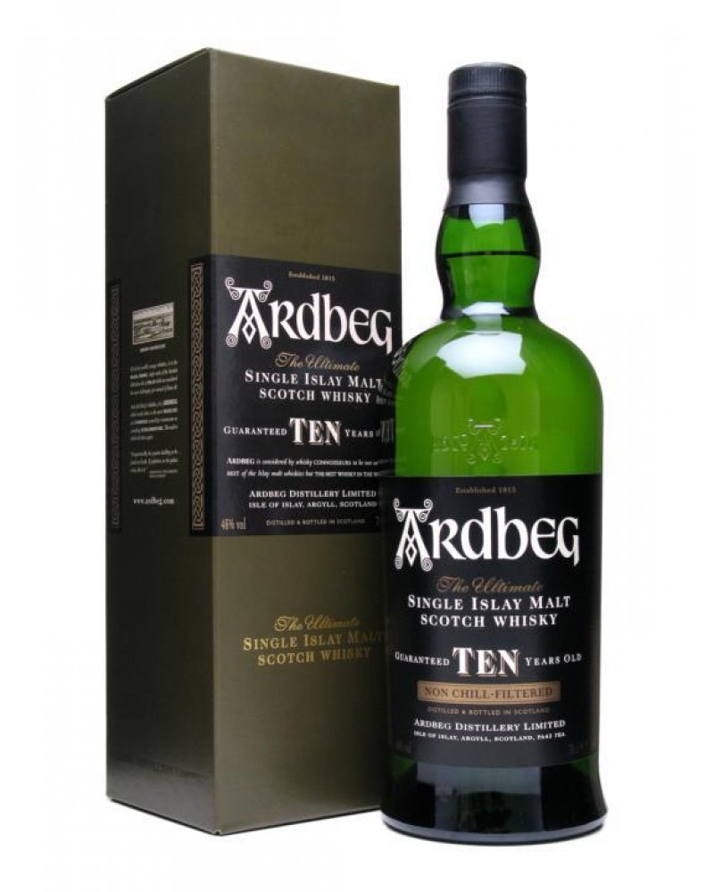 Ardbeg 10 Year Old Single Malt Scotch Whisky – Grain & Vine