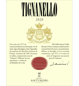 Antinori Tignanello 2020 3-Liter